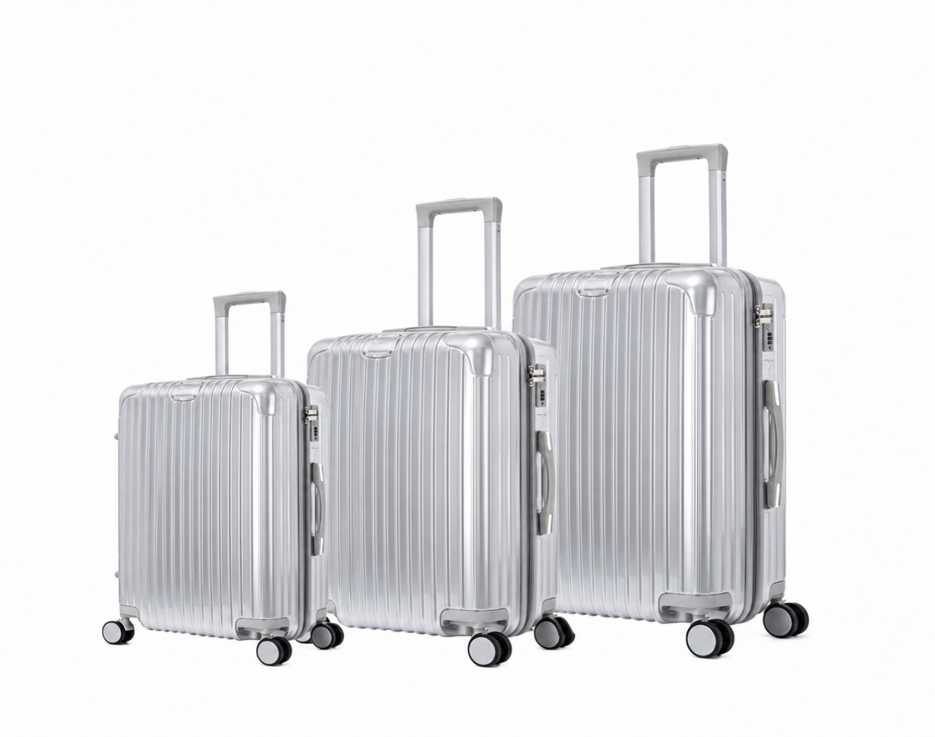 Set de 3 valises - Silver