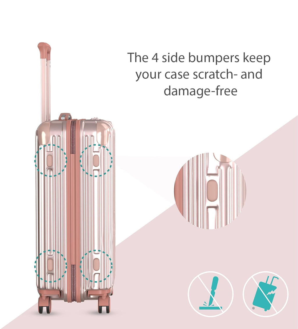Set de 4 valises - Rose Gold