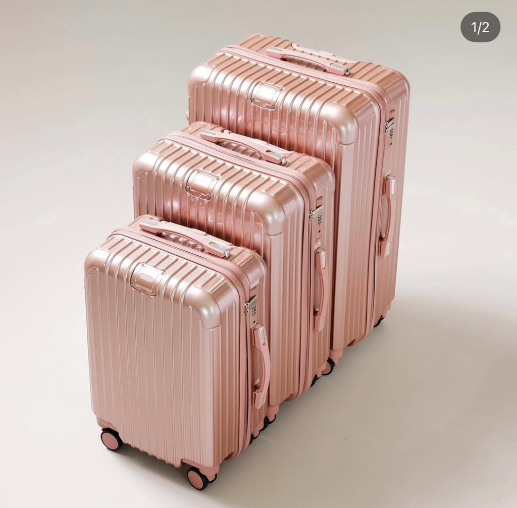 Set de 3 valises - Rose Gold