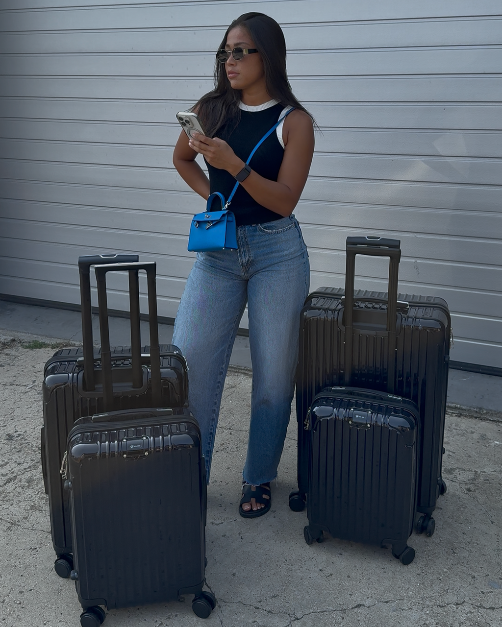 Lot de 4 valises - Full Black