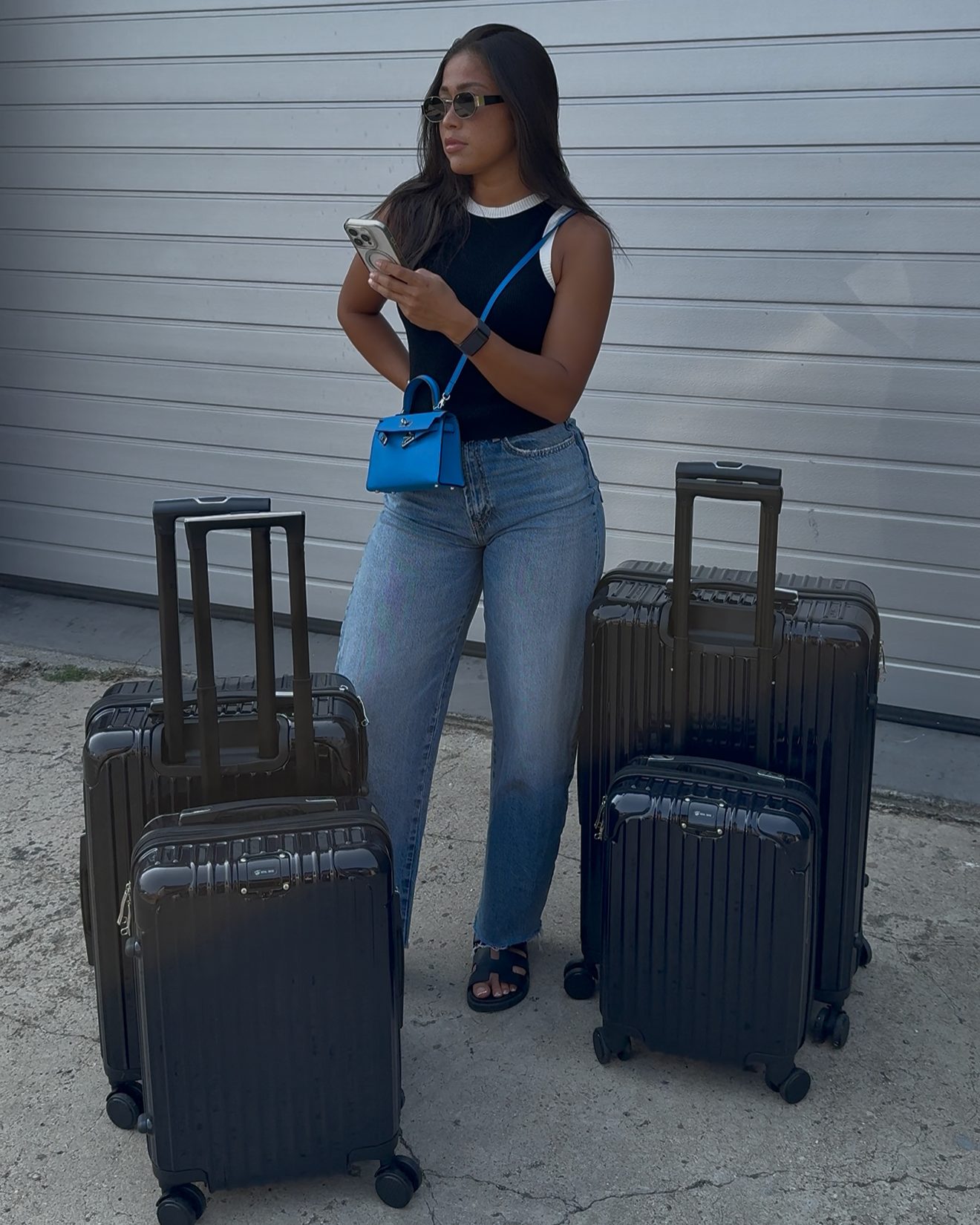 Lot de 4 valises - Full Black